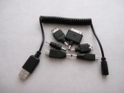 Solar Mobile Charger + 5000mAH Power Bank for iPad/iPhone/Mobile Phone/MP4/GPS - Black 05