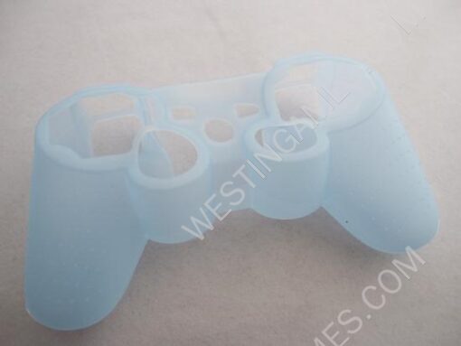 Silicone Protective Case for PS3 Controllers Light Blue (Nude Packs)