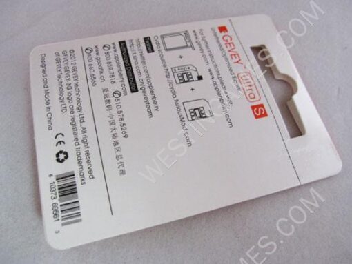 Newest GEVEY Ultra S Unlock SIM Card On IOS 5.0/ 5.1/ 5.11 for iPhone 4S GSM /WCDMA /CDMA - Image 3
