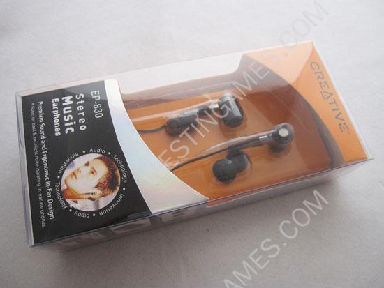 Creative Stereo Music Earphones EP-830 In-Ear Headphones