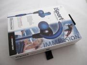 Monster iSport Headphone Immersion In-Ear Waterproof Earphone with Control Tolk - Blue