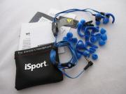 Monster iSport Headphone Immersion In-Ear Waterproof Earphone with Control Tolk - Blue 02