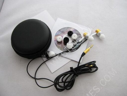 JBM MJ-700 Super-Bass Stereo In-Ear Earphones - Gold - Image 2