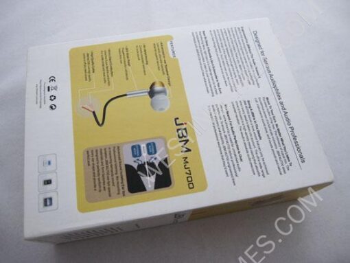 JBM MJ-700 Super-Bass Stereo In-Ear Earphones - Gold - Image 6