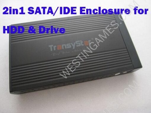 035LSIU Transystar 2 in 1 USB 2.0 SATA/IDE HDD Enclosure 3.5'' Mobile Disk