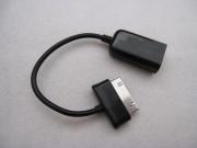 USB Connection Kit OTG Host Cable For SAMSUNG GALAXY Tab S-K03 - Black