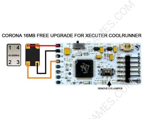 Euroquartz 48.000MHZ Oscillator Crystal 9.6A RGH Corona for TX Coolrunner Upgrade - Image 3