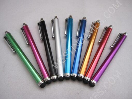 Metal Stylus Touch Pen for IPhone 3GS 4G 4S iPad 2 iPad 3 (9 Colors)