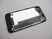 Replacement Complete iPhone 4S Glass Back Cover Housing - Black (OEM) 02
