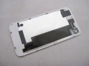 Replacement Complete iPhone 4S Glass Back Cover Housing - White (OEM) 02