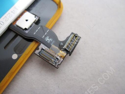 Full LCD Screen + Touch Screen Digitizer Assembly with Back Cover for iphone 4S - Light Orange - Image 3