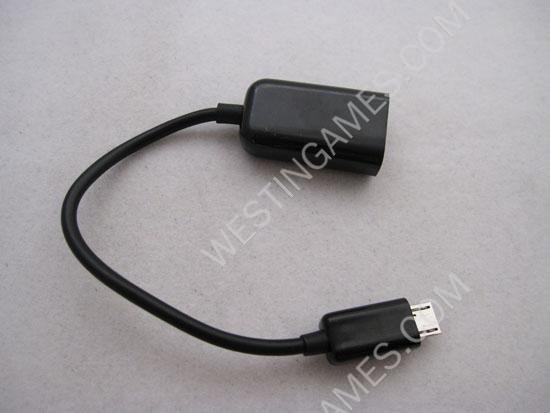 Male to Female OTG Host Micro USB Converter Adapter Kit Cable for Samsung Galaxy Mobile Phone