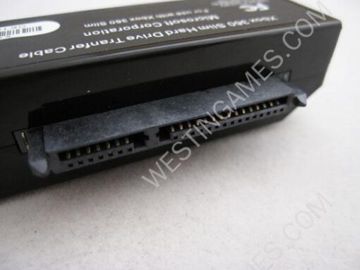USB Hard Drive HDD Transfer Cable Kit Black for XBOX 360 Slim - Image 4