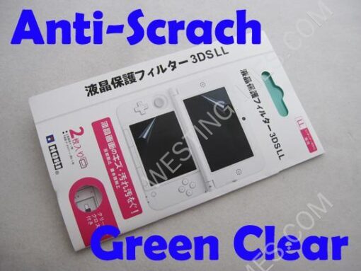 Hori Anti-Scratch Skin Screen Protector Film Clear for 3DS LL/XL