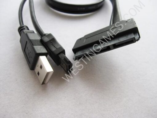 2in1 2.5 inch HDD High Speed Cable with USB Power and ESATA DATA Cable - Image 2