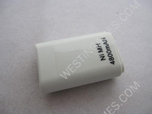 New 4800Mah Play and Charge Cable + Battery Kit for XBOX360 & Slim - White - Image 3