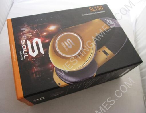 Soul by Ludacris SL150 Pro Hi-Definition On-Ear Headphones - Gold