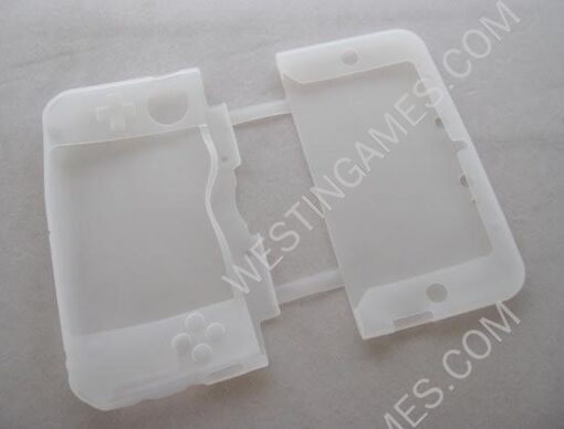 Silicone Sleeve Case for 3DSLL/ 3DS XL Console - White