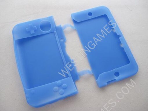 Silicone Sleeve Case for 3DSLL/ 3DS XL Console - Deep Blue