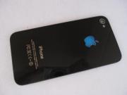 Luminescent Logo Glow light Mod Kit By led Panel & Fixing Sticker for iPhone 4 - Black/White 02