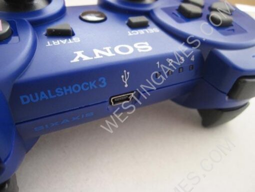 Bluetooth Wireless Controller New Blister Packing for Sony PS3 US Version - Blue - Image 4