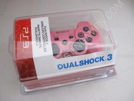 Dual Shock DualShock 3 Wireless Bluetooth SIXAXIS Controller Pink for All PS3 (New)