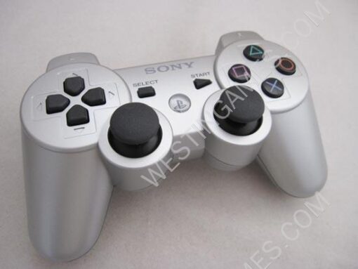 Bluetooth Wireless Controller New Blister Packing for Sony PS3 US Version - Silver - Image 2