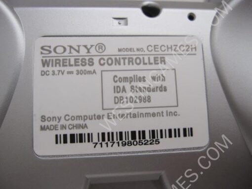 Bluetooth Wireless Controller New Blister Packing for Sony PS3 US Version - Silver - Image 5