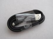 1M USB Data & Charging Cable V8 for HTC/Samsung Mobile Phone - Black