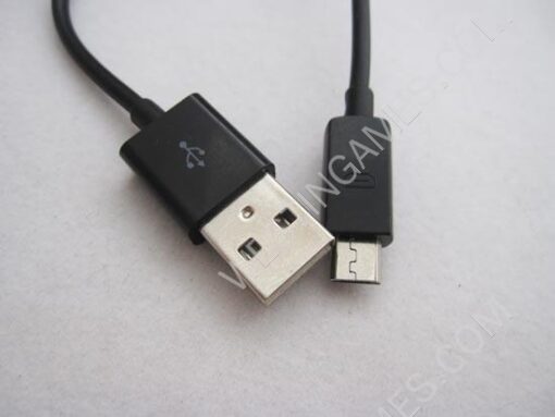 1M USB Data & Charging Cable V8 for HTC/Samsung Mobile Phone - Black - Image 2