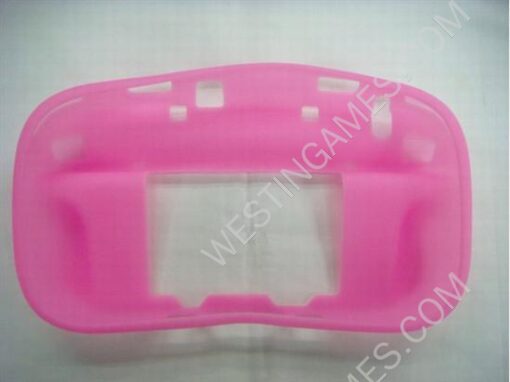 Protective Silicon Case for Wii U GamePad Controller - Pink