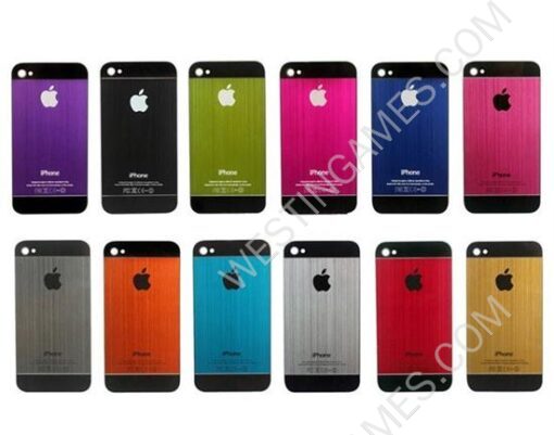 Battery Back Glass Cover with Bench Drawing Metal for Making iPhone 4S to iPhone 5 - 8 Colors