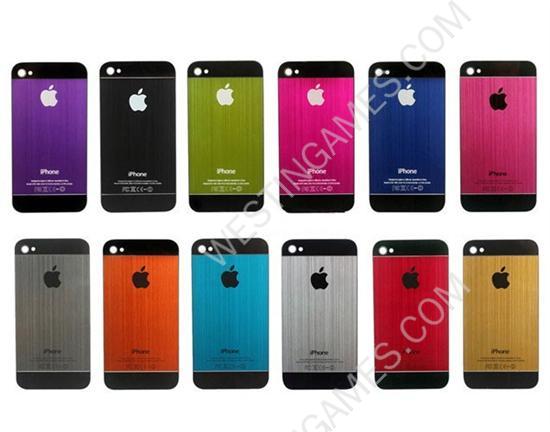 Battery Back Glass Cover with Bench Drawing Metal for Making iPhone 4S to iPhone 5 - 8 Colors