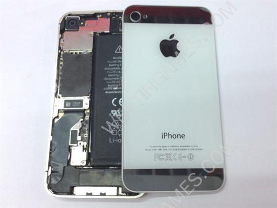 Battery Back Glass Cover Case for Turning iPhone 4S to iPhone 5 - 8 Colors