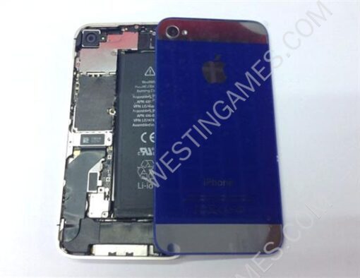 Battery Back Glass Cover Case for Turning iPhone 4S to iPhone 5 - 8 Colors - Image 3