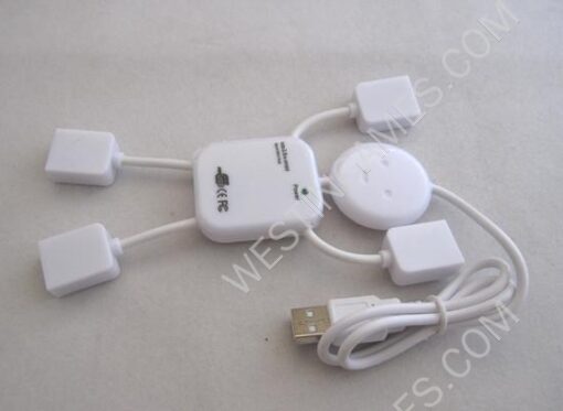 High Speed Human Shape Robot 4 Port USB 1.1 Mini Hub