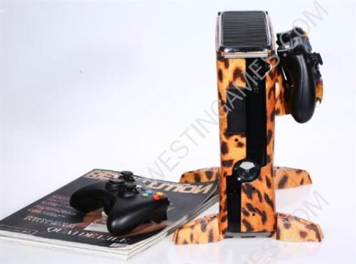Leopard Style Replacement Housing Shell Case Limit for Xbox 360 Slim Console - Image 4