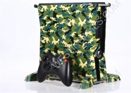 Camouflage Style Replacement Housing Shell Case Limit for Xbox 360 Slim Console - Image 4