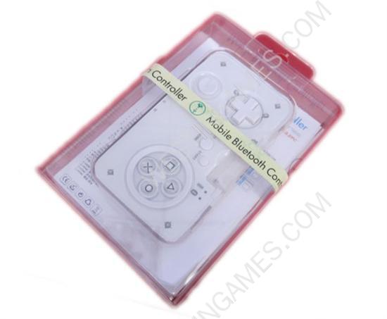 Mobile Bluetooth Gaming Controller for iPhone / HTC / Samsung IOS/ Android/ PC - White/Black