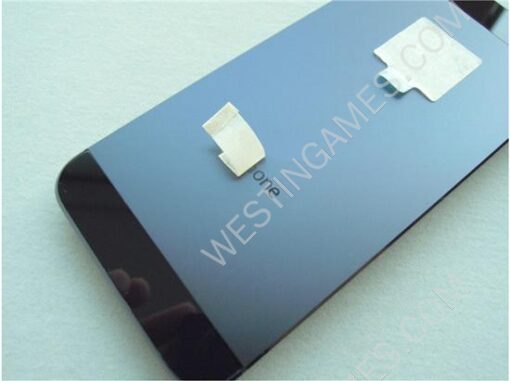 Battery Cover Back Housing with Middle Frame and Glass for iPhone 5 5G - Black (A) - Image 2