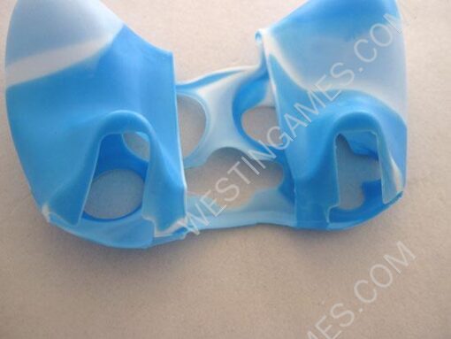Silicone Protective Case for Xbox 360 Controller Blue/White (Nude Packs) - Image 3