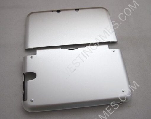 Protective Aluminum Case with Inner Cloth for 3DSLL/ 3DS XL - Silver