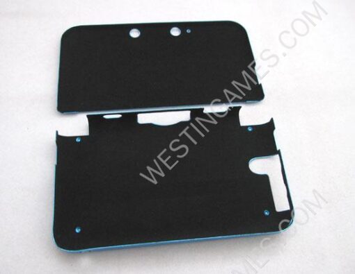 Protective Aluminum Case with Inner Cloth for 3DSLL/ 3DS XL - Light Blue - Image 2