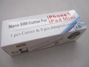 Universal Cut Nano Sim Card Cutter Model with Sim Adapter for for iPhone 5/iPad Mini 05