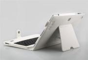 New Wireless Bluetooth Keyboard Leather Case With Stand Detachable for New iPad 3 /iPad 2 - White 02
