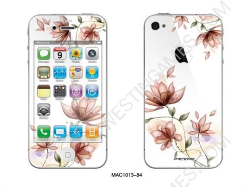 Crystal Epoxy Skin Sticker Colourful for iPhone 4 4G - 114 Themes - Image 3
