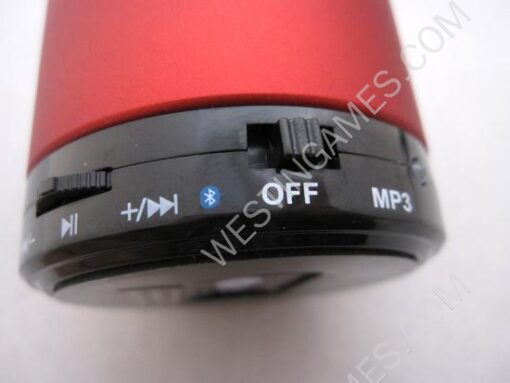 S10 Monster Beats by Dr Dre Mini Bluetooth Speaker Beatbox - Red - Image 3