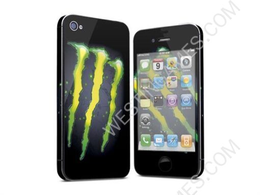 Crystal Epoxy Skin Sticker Colourful for iPhone 4S - 95 Themes
