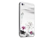 Leather Style Skin Sticker Colorful for Apple iPhone 4G 4S - 40 Themes