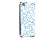 Leather Style Skin Sticker Colorful for Apple iPhone 4G 4S - 40 Themes 03